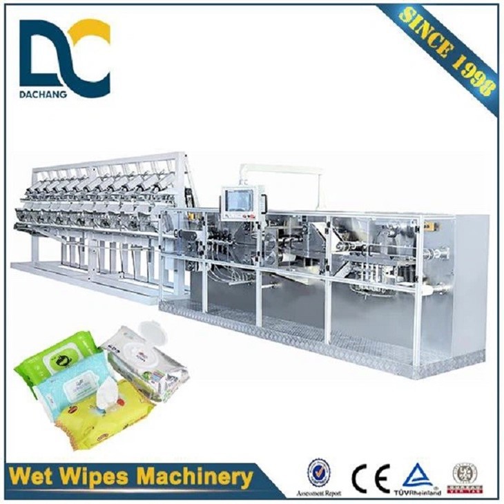 Folding Wet Tissue Machine