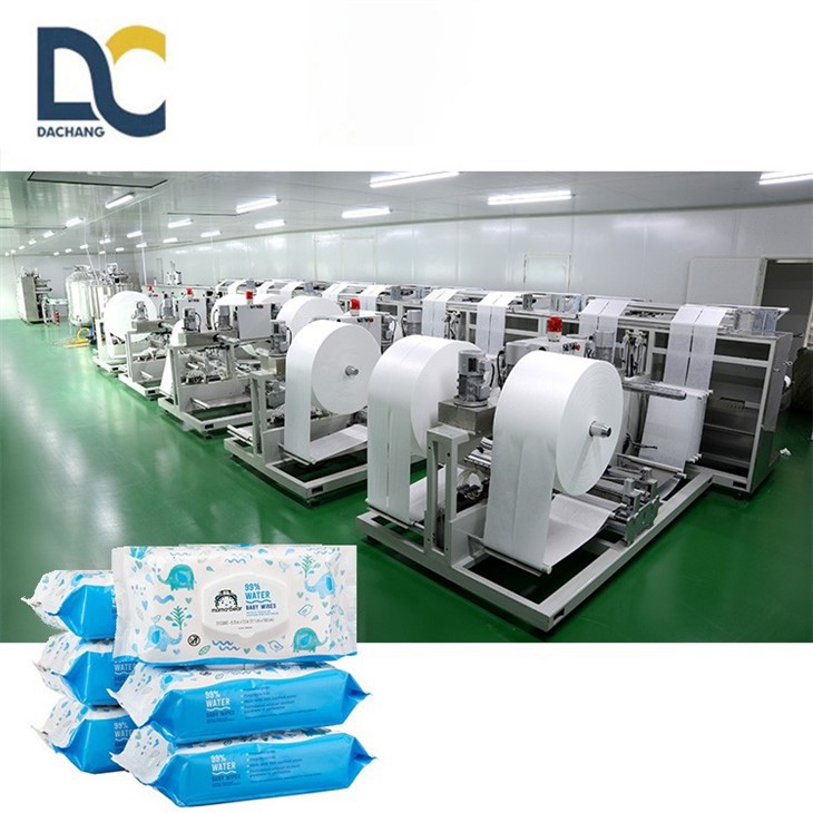 Wet Wipes Folding Machine